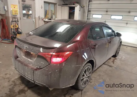 2017 Toyota Corolla Se Special Edition z USA, uszkodzony, nr VIN 5YFBURHE1HP589787